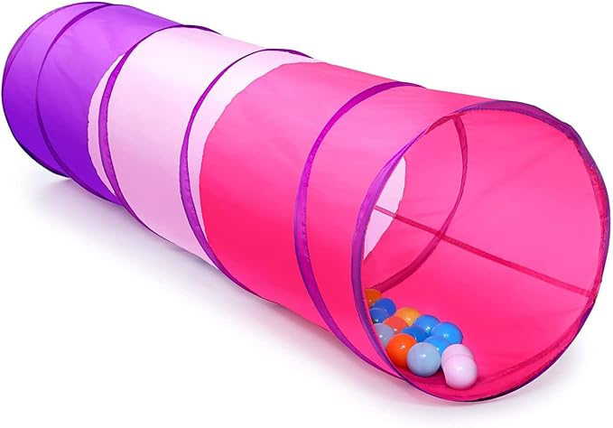 PigPigPen Kids Tunnel for Toddlers, Pop Up Play Tunnel Tent for Babies or Dogs by PigPigPen