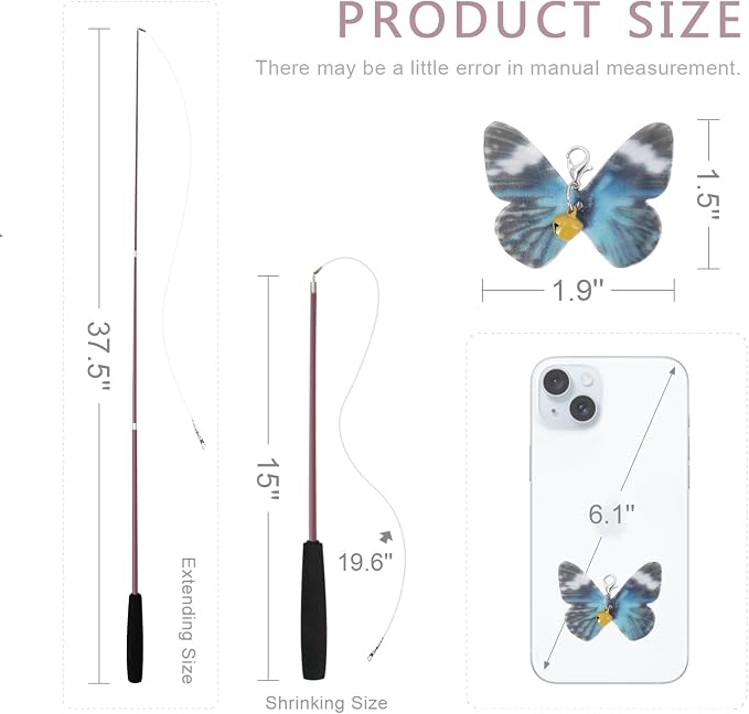 SONGWAY Cat Butterfly Toys - Image 6