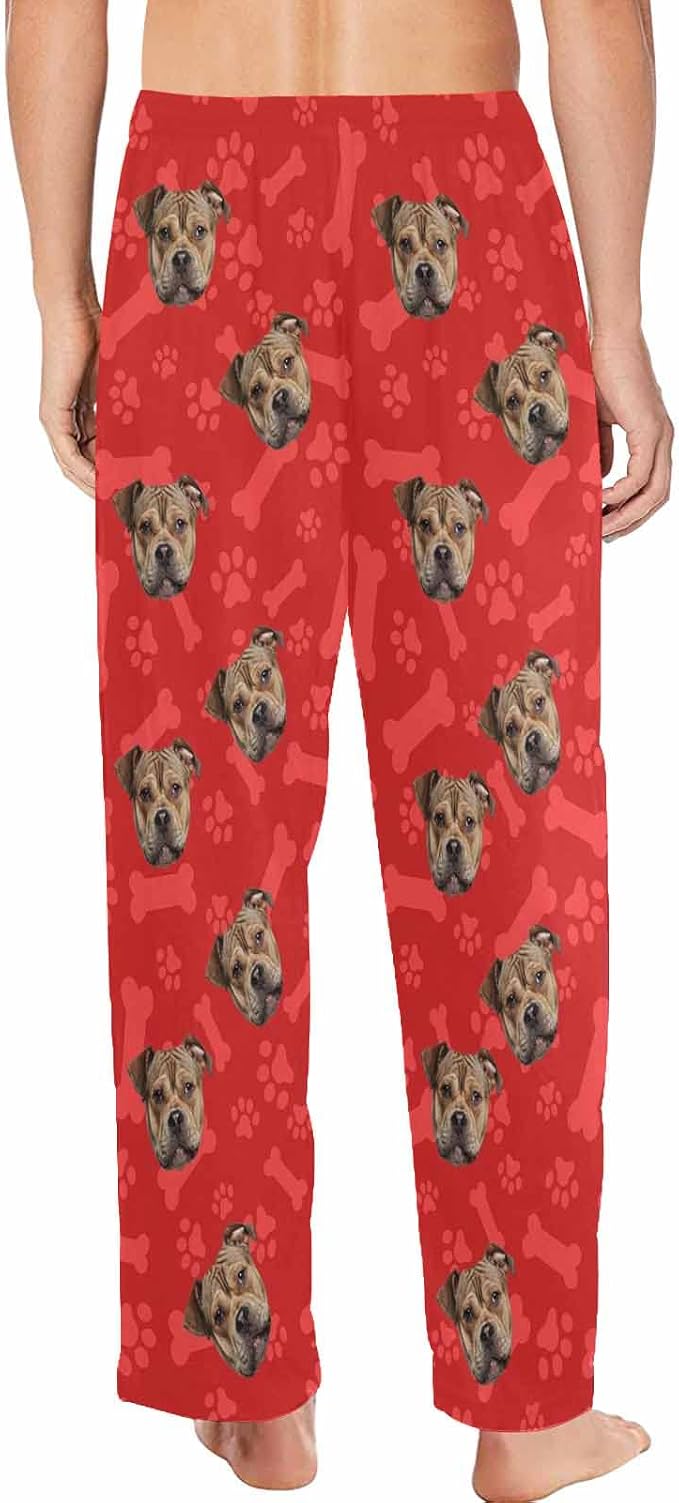 MyPupSocks Custom Pet Face Pajamas Pants Photo Pajama Bottoms - Image 2