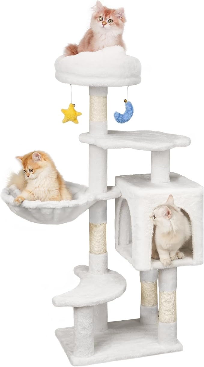 43-Inch Cat Tree, Cute Cloud Cat Tree by Meecal