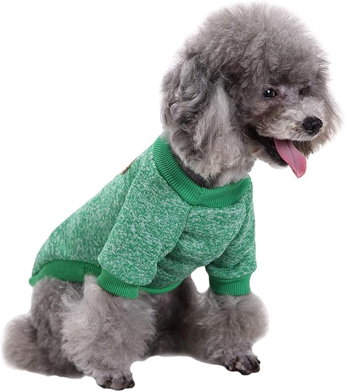 Jecikelon Dog Clothes Dogs Sweater Soft Puppies Clothing Winter Puppy Sweaters - Image 3