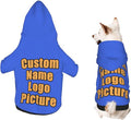 Custom Sweatshirt for Small Pet Cat Puppy Dogs Cold Weather Clothes Sweatshirt by AEKSCOH