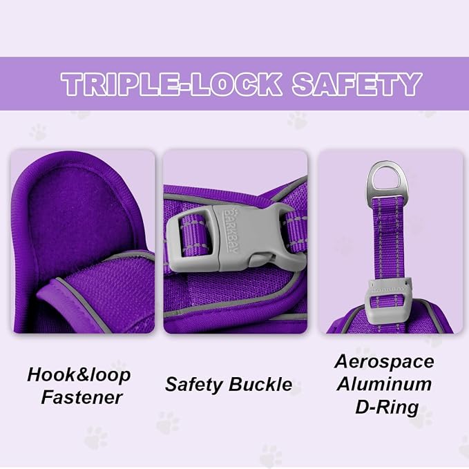 Cat Harness and Leash Set, Escape Proof Kitten Harness, Step in Adjustable Soft - Image 7