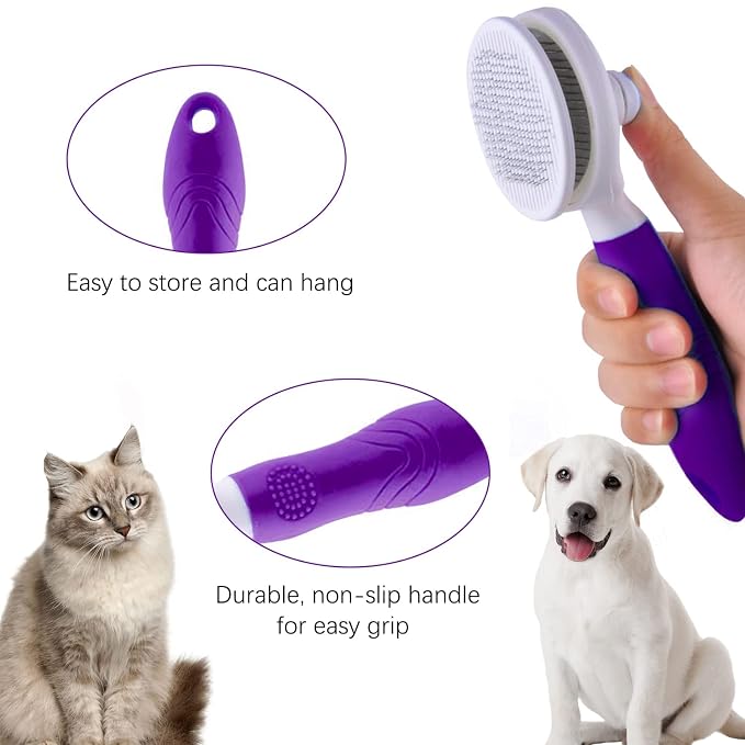 Self Cleaning Slicker Brush - Image 5