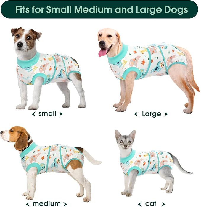 Kuoser Recovery Suit for Dogs Cats After Surgery, Professional Pet Recovery - Image 3