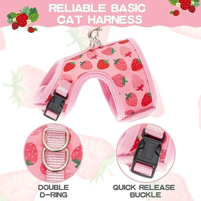 BINGPET Cat Harness with Leash Escape Proof - Image 3