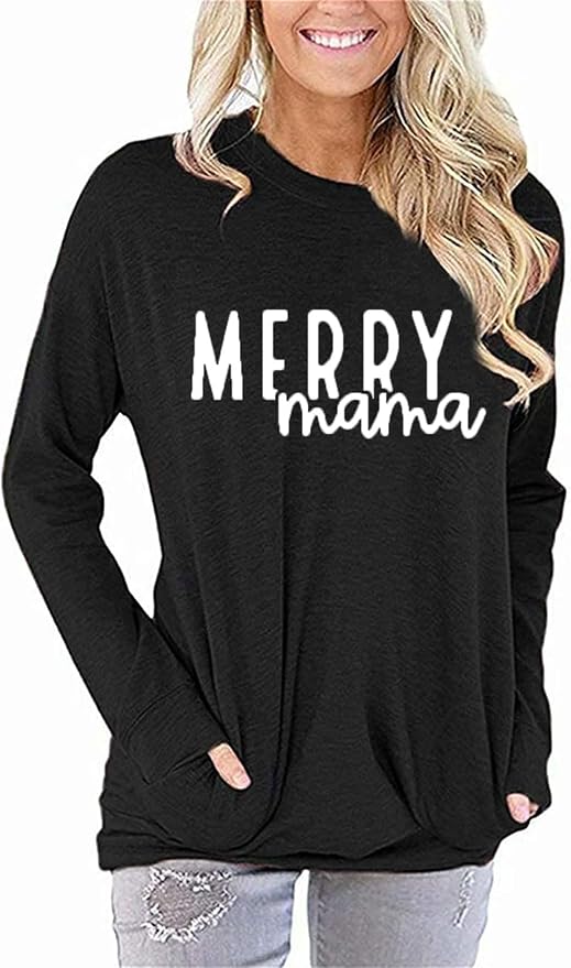 Akihoo Womens Casual Long Sleeve Tunic Tops Crew Neck Shirt Blouses by Akihoo