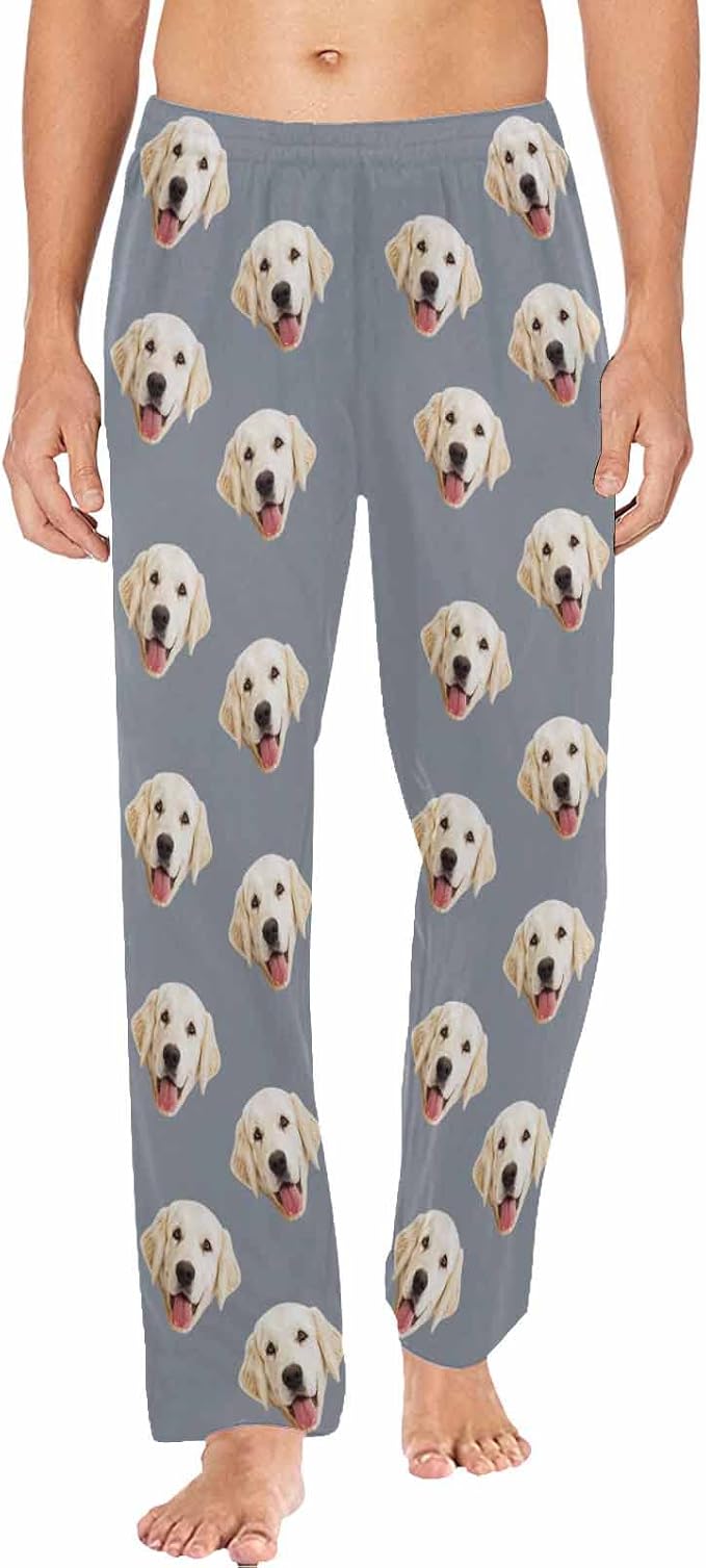 MyPupSocks Personalized Face Pajamas Pants Photo Pajama Bottoms by MyPupSocks