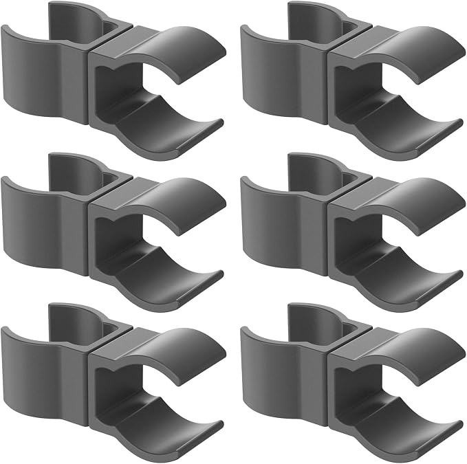 10-Pack Dog Agility Jump Bar Clamps, Double-Way Rotating Connectors Fit 20mm & by MAICOBI