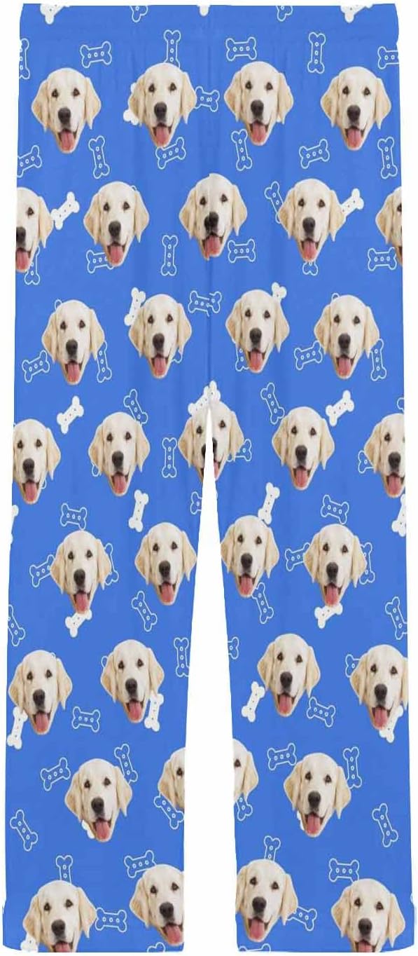 MyPupSocks Customized Face Pajamas Pants Photo Pajama Bottoms - Image 4