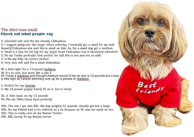 Cute Dog Clothes, T Shirt for Medium and Small Dogs Girl Boy, Puppy.Breathable - Image 3