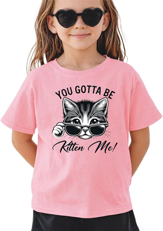 Kids Toddler Little Boys Girls T-Shirt Short Sleeve Funny Animals Graphic by Unknown