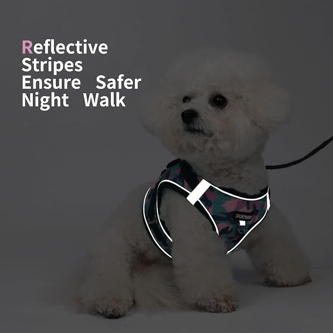 Step in Dog Harness with Leash Set, Adjustable Soft Padded and Breathable Mesh - Image 5