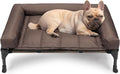 Veehoo Cooling Elevated Dog Bed Add Removable Waterproof Bolster Cushion Mat by Veehoo