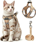 Cat Harness and Leash Set for Walking, Escape Proof Adjustable Soft Mesh Kitten by Unknown