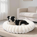 Warming Faux Rabbit Fur Pet Beds – Luxurious Donut Dog & Cat Bed, Anti-Anxiety by VhenWhen