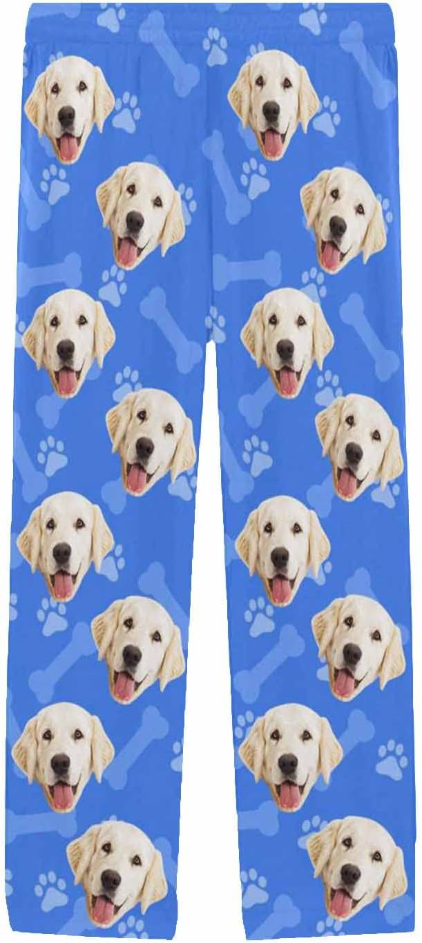 MyPupSocks Customized Face Pajamas Pants Photo Pajama Bottoms - Image 3