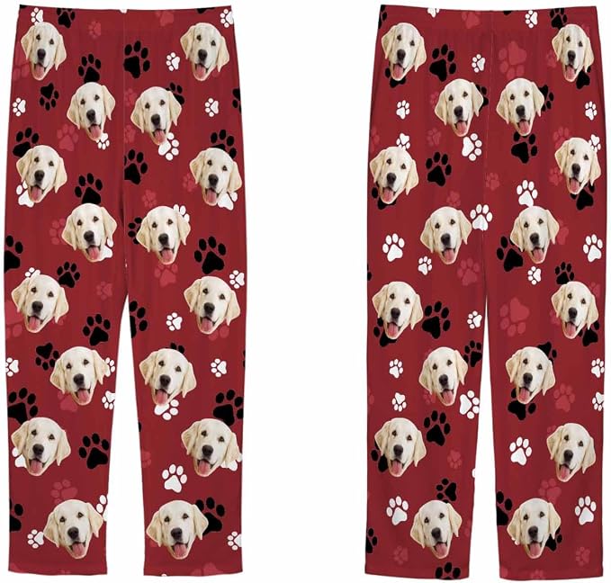 Custom Pajama Pants Women Personalized Face Pajamas Bottom Couple Pajama Pants - Image 6