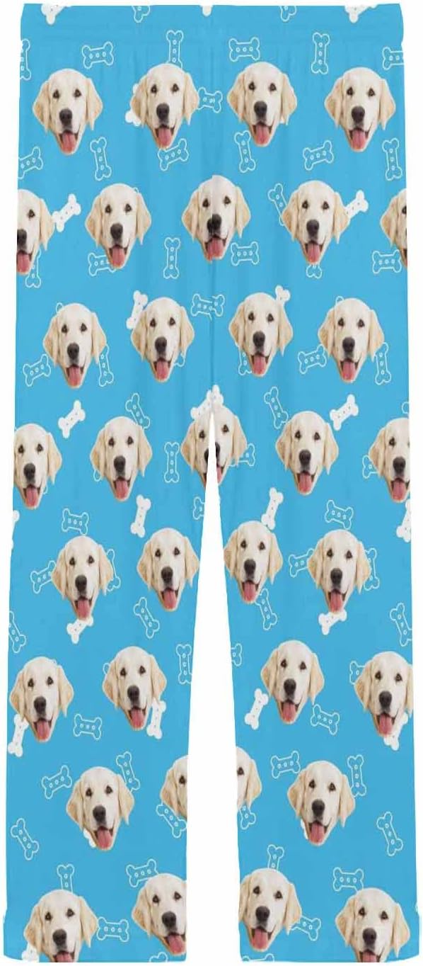 MyPupSocks Customized Face Pajamas Pants Photo Pajama Bottoms - Image 4