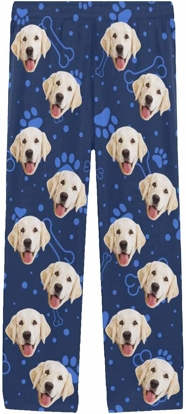 MyPupSocks Personalized Face Pajamas Pants Photo Pajama Bottoms - Image 3