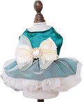 Fashion Sweet Puppy Dog Blingbling Princess Skirt Pet Dog Lace Cake Camisole by MaruPetyourkidsfriends