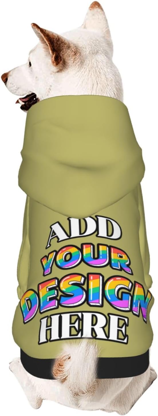 Dog Hoodie Design Your Own Personalized Pet Hoodies Small Pets Wear Shirt by Phyxara