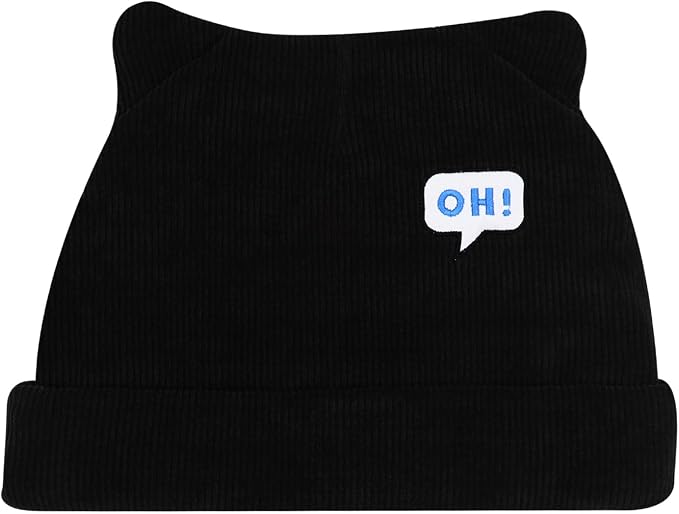 Women's Teen Girls Knitted Cat Kitty Cuffed Beanie Hat Winter Outdoor Stretchy - Image 2