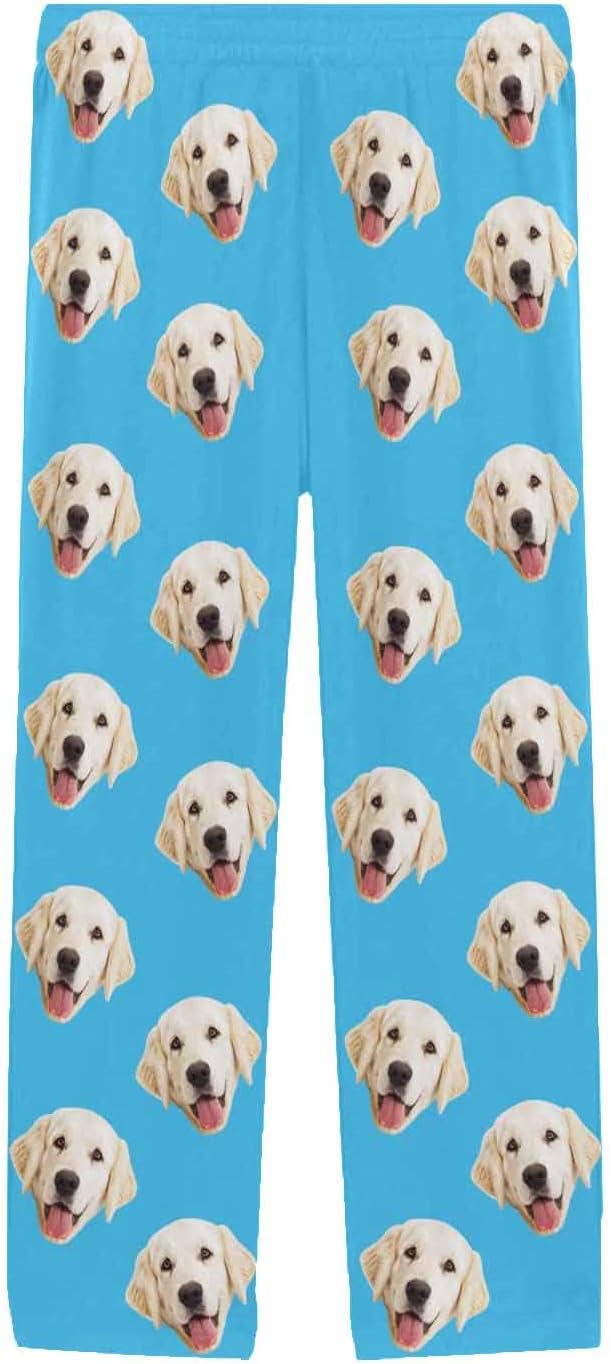 MyPupSocks Personalized Face Pajamas Pants Photo Pajama Bottoms - Image 3