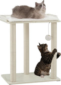FourFurPets 26.7in Large Cat Tree Tower Condo, Cat Scratch Posts by FourFurPets