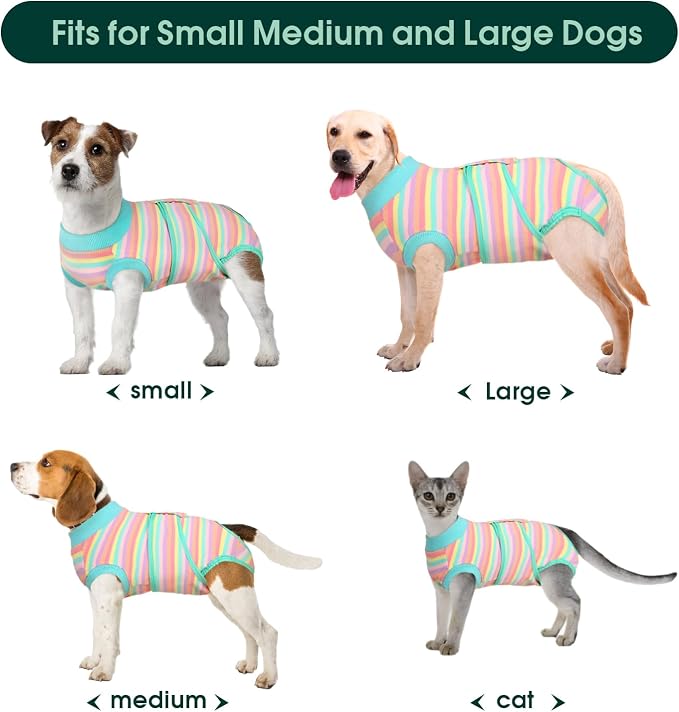Kuoser Recovery Suit for Dogs Cats After Surgery, Professional Pet Recovery - Image 3