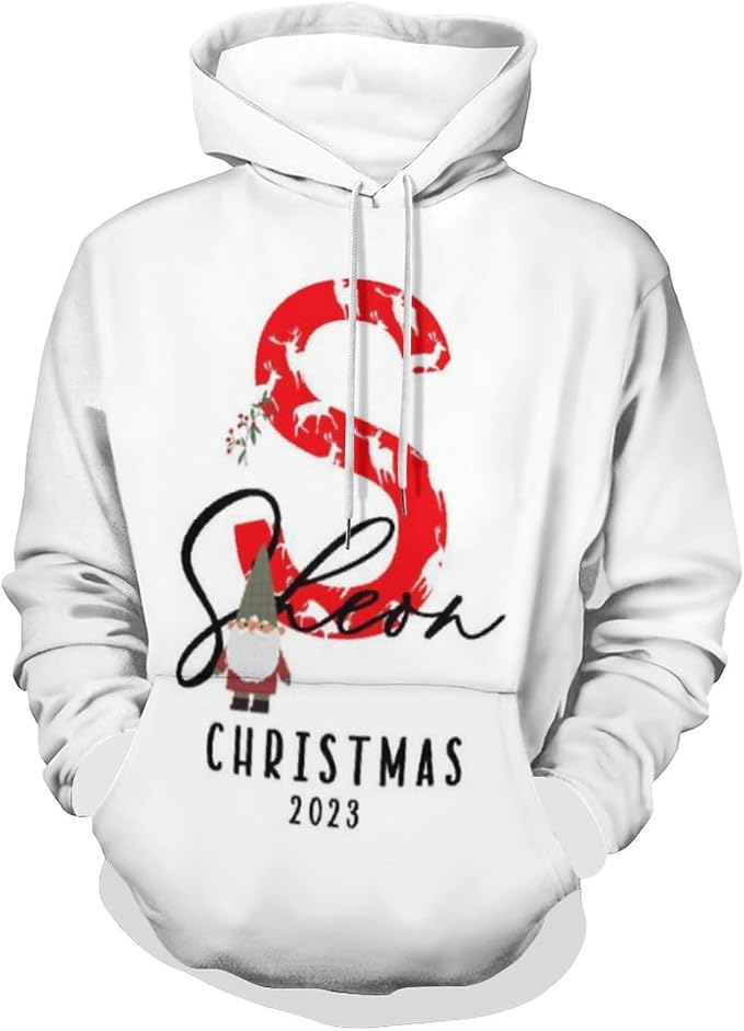 Artsadd Custom Face Unisex athletic Pockets Sweatshirt Loose Hoodie Custom by Artsadd