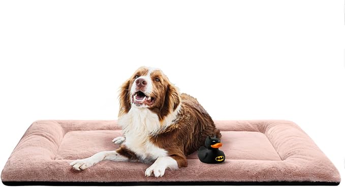 Dog Beds Crate Pad for Extra Large Dogs Ultra Soft Dog Crate Bed Washable & by VERZEY