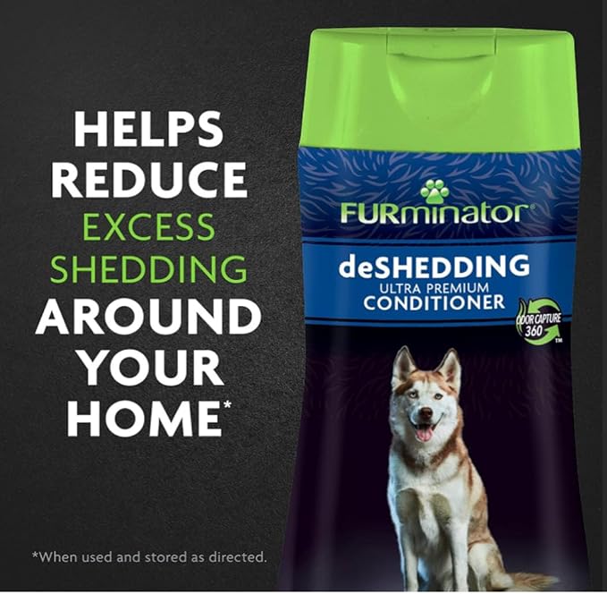 Furminator® Deshedding Ultra Premium Shampoo & Conditioner Bundle. 16oz. - Image 3