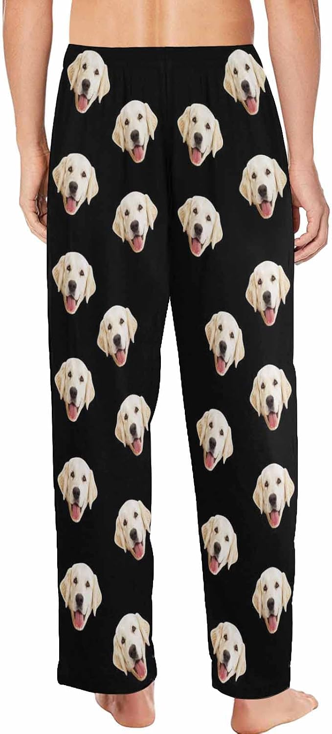 MyPupSocks Personalized Face Pajamas Pants Photo Pajama Bottoms - Image 2