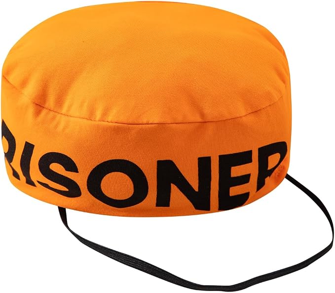 Pet Halloween Costume Dog Prisoner Costumes Role Play Prison Yellow Clothes - Image 2