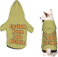 Custom Sweatshirt for Small Pet Cat Puppy Dogs Cold Weather Clothes Sweatshirt by AEKSCOH