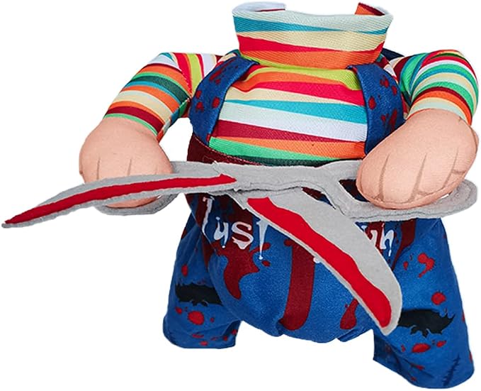 NACOCO Dog Halloween Scissors Style Doll Costume Pet Christmas Cosplay - Image 8