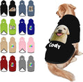 Custom Dog Hoodie with Text Photo, Personalized Pet Clothes Sweatshirt by KMITBPN