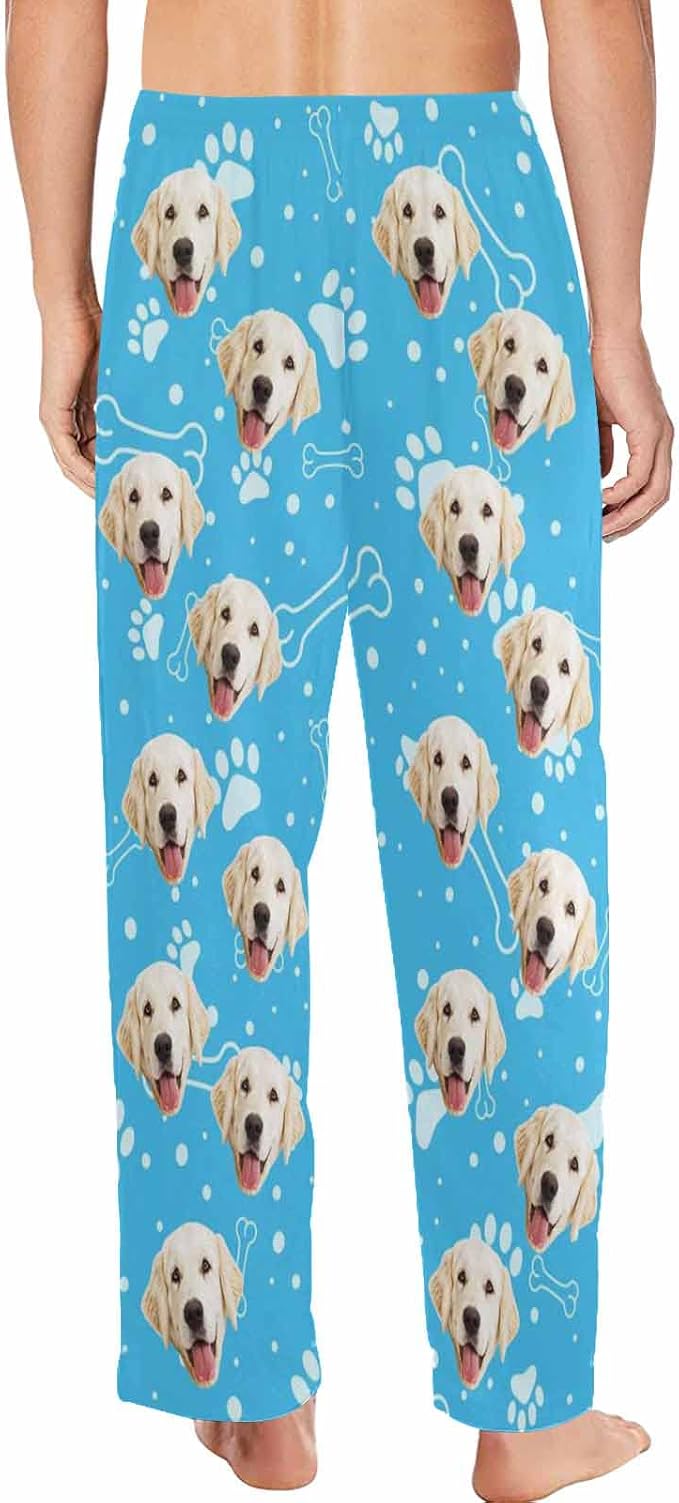 MyPupSocks Personalized Face Pajamas Pants Photo Pajama Bottoms - Image 2