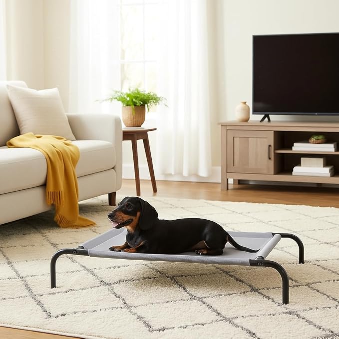 Amazon Basics Cooling Breathable Elevated Dog Bed - Image 6