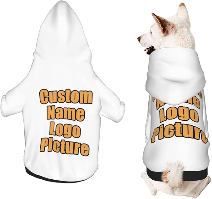 Custom Basic Dog Hoodies Sweatshirt by AEKSCOH