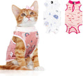 Coppthinktu 2 PCS Cat Recovery Suit Female Cat Onesie by Coppthinktu