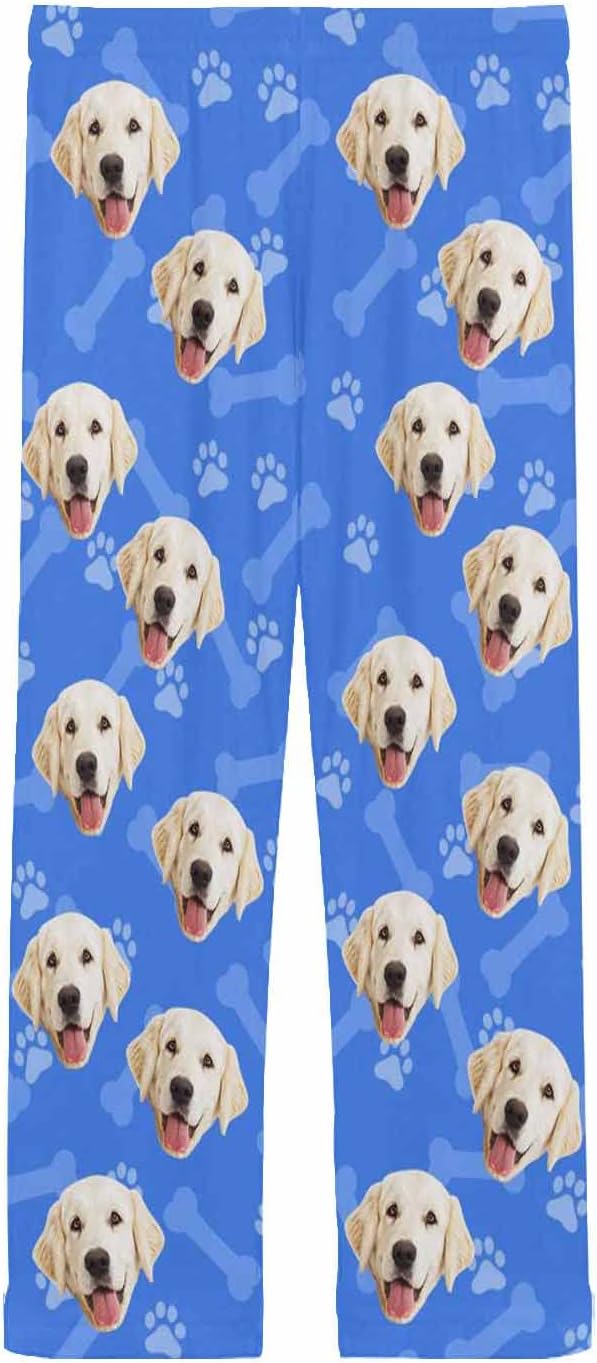 MyPupSocks Customized Face Pajamas Pants Photo Pajama Bottoms - Image 4