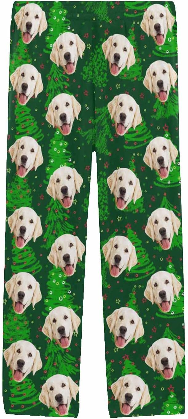 MyPupSocks Personalized Face Pajamas Pants Photo Pajama Bottoms - Image 3
