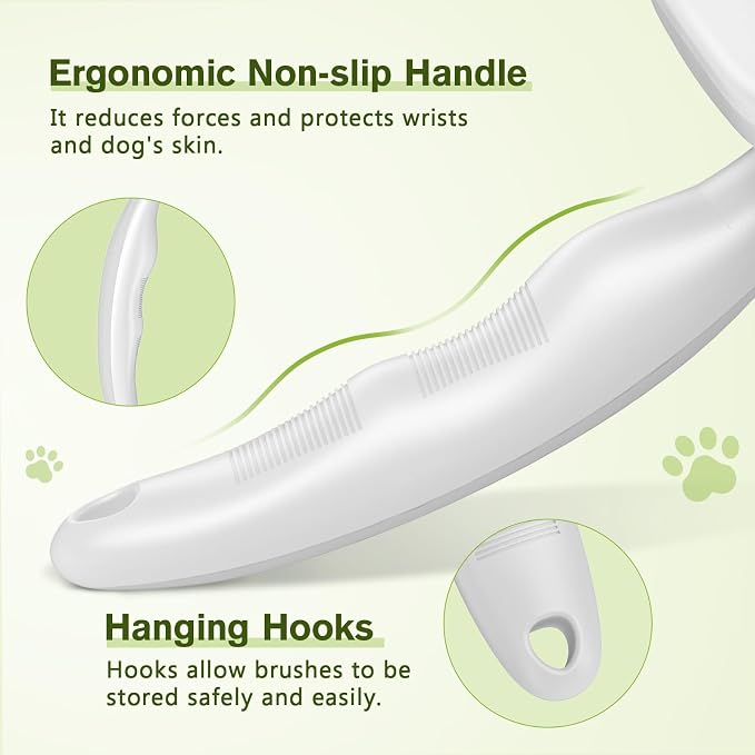 Pecute Self-Cleaning Slicker Brush - Image 6