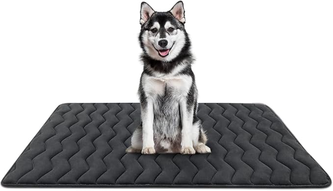 Bubble bear Dog Crate Mat by Bubblebear