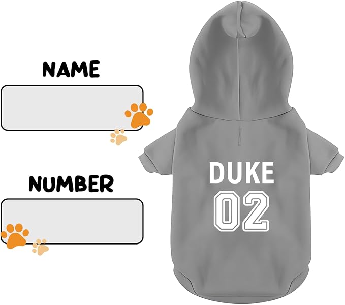 Custom Name Dog Hoodie, Personalized Pet Name Sweatshirt - Image 9