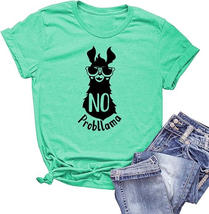 NIUBIA Women's T Shirts Summer Tops Simple Heart Graphic Shirts Sayings Short by NIUBIA