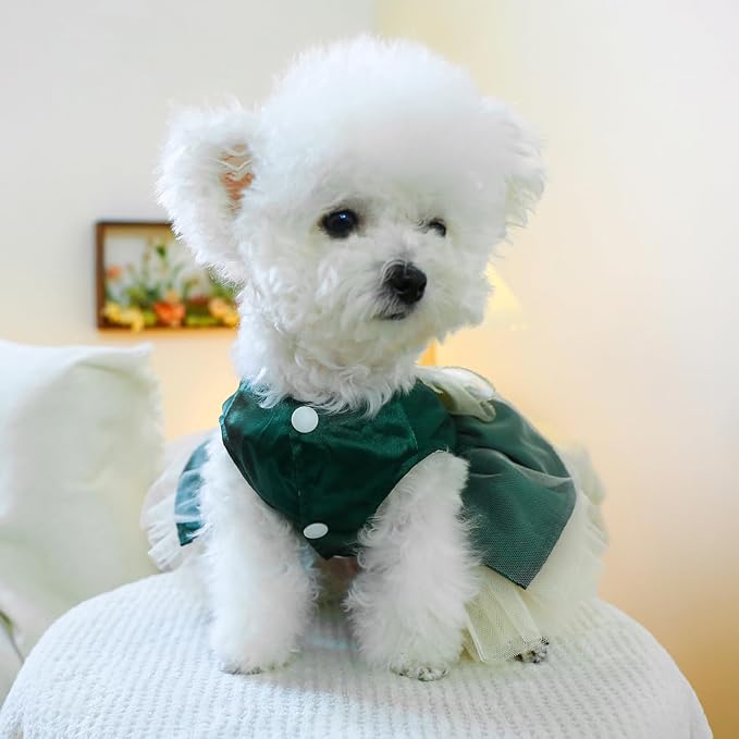 Fashion Sweet Puppy Dog Blingbling Princess Skirt Pet Dog Lace Cake Camisole - Image 5