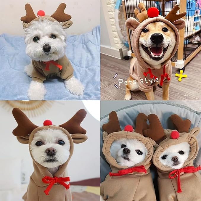 Dog Hoodies Cat Clothes Autumn Winter Sweatshirts Teddy Bulldog Bulldog - Image 4